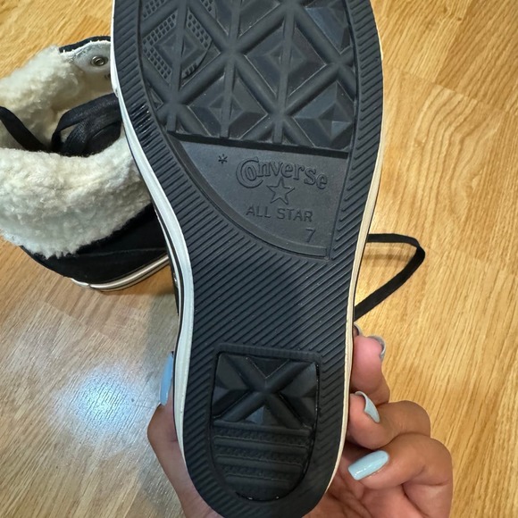 Converse Chuck Taylor Allstar Lux Hidden Platform Shoes - Picture 3 of 6